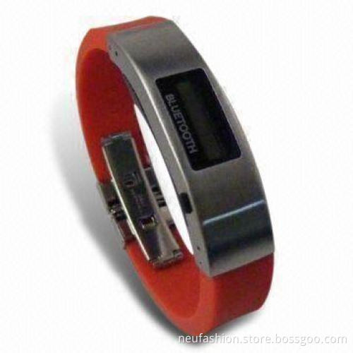 Bluetooth Bracelet with Caller ID and Time Display, Suitable for Any Bluetooth Mobile Phone
